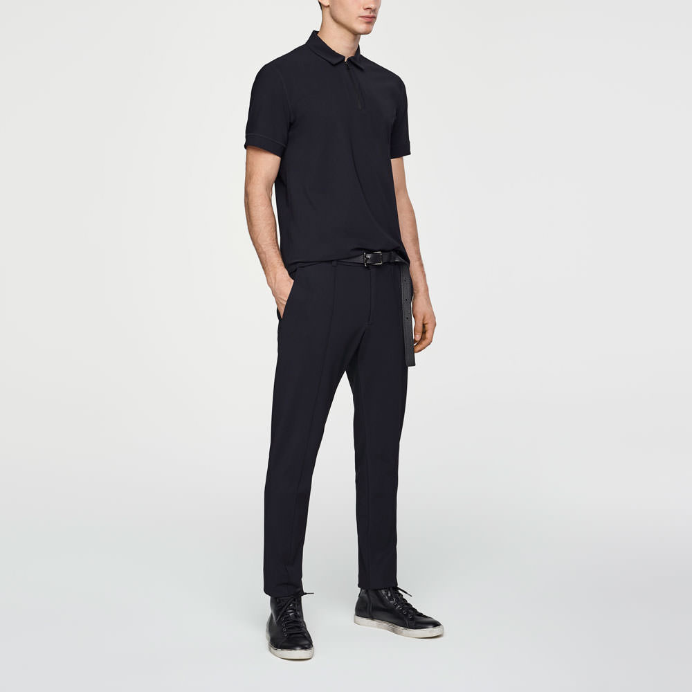 Sarah Pacini PANTALON VOYAGEUR - COUTURE APPARENTES De face