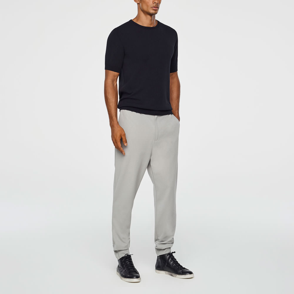 Sarah Pacini PANTALON JERSEY - OURLET RESSERRÉ De face