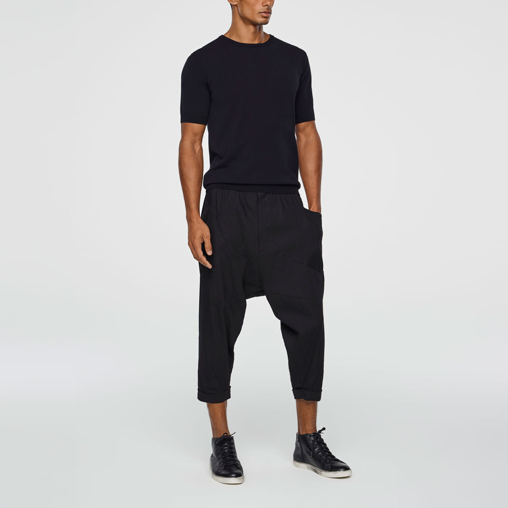 Sarah Pacini PANTALON SAROUEL - COURT De face