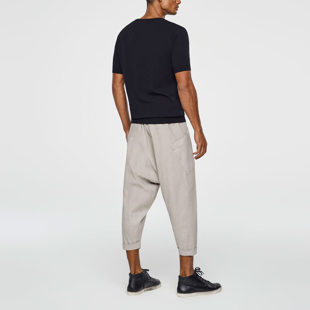 Sarah Pacini PANTALON SAROUEL - COURT Derrière