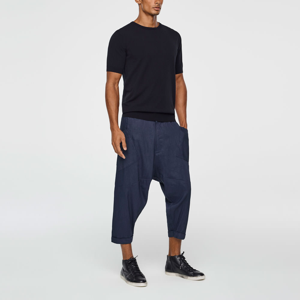 Sarah Pacini PANTALON SAROUEL - COURT De face