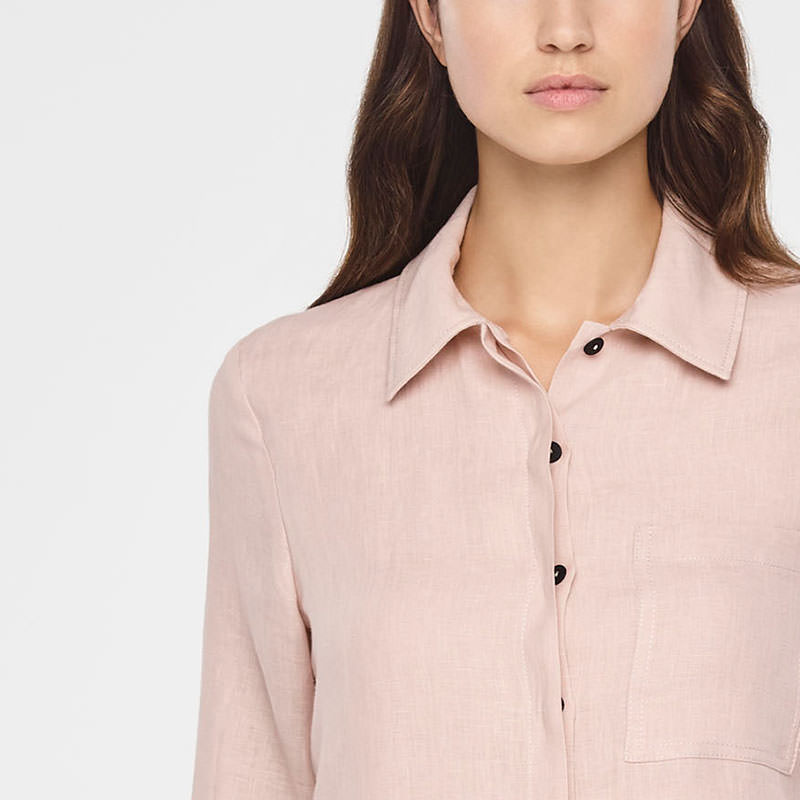 Sarah Pacini TIMELESS LINEN JACKET Front