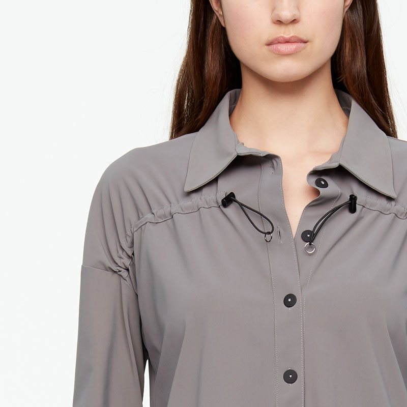 Sarah Pacini DRAWSTRING SHIRT Front