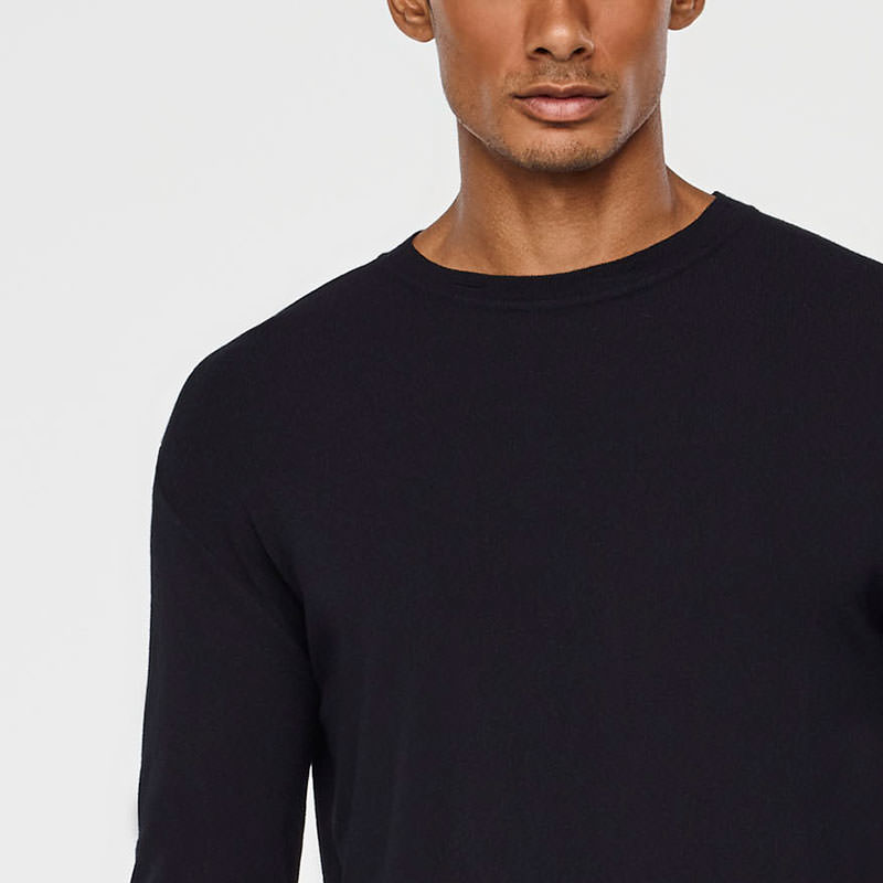 Sarah Pacini PULL LEGER - RAS-DU-COU De face