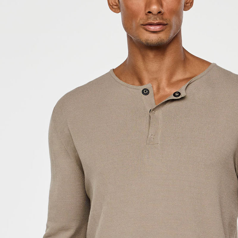Sarah Pacini LIGHT SPRING HENLEY Front
