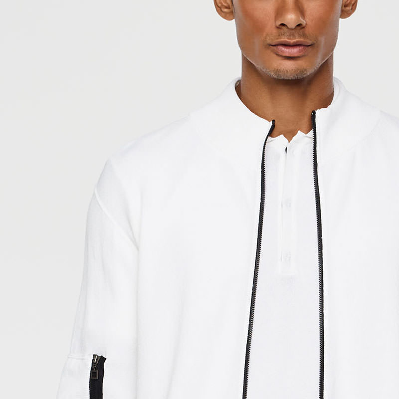 Sarah Pacini CARDIGAN LEGER - POCHE PLAQUÉE De face