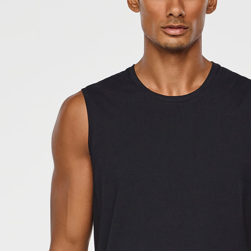 Sarah Pacini TANKTOP AUS STRETCHBAUMWOLLE Vorne