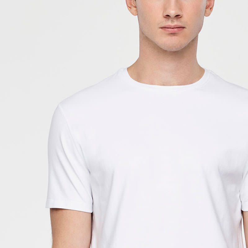 Sarah Pacini STRETCH KATOENEN T-SHIRT Voorzijde