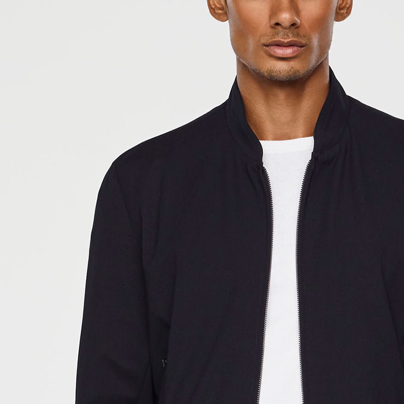 Sarah Pacini BOMBER EN JERSEY De face