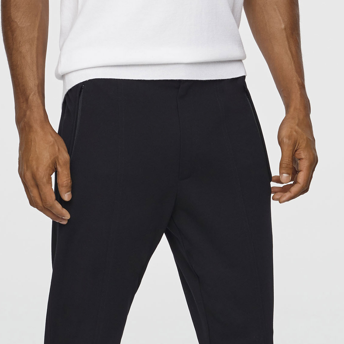 Sarah Pacini PANTALON JERSEY - JAMBE DROITE De face