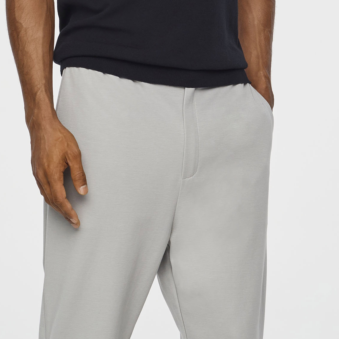 Sarah Pacini PANTALON JERSEY - OURLET RESSERRÉ De face