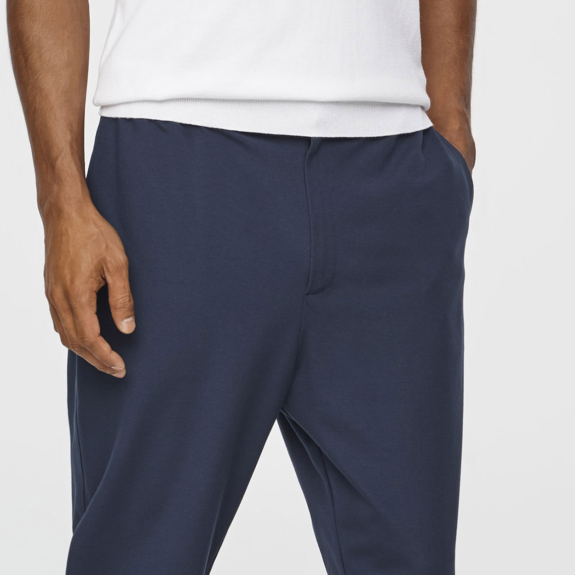 Sarah Pacini PANTALON JERSEY - OURLET RESSERRÉ De face