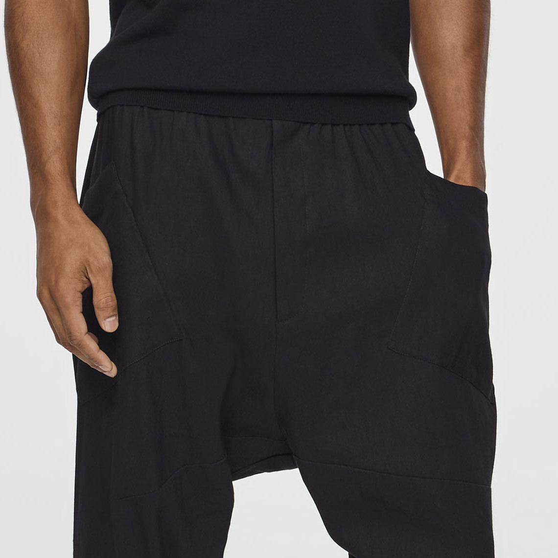 Sarah Pacini PANTALON SAROUEL - COURT De face