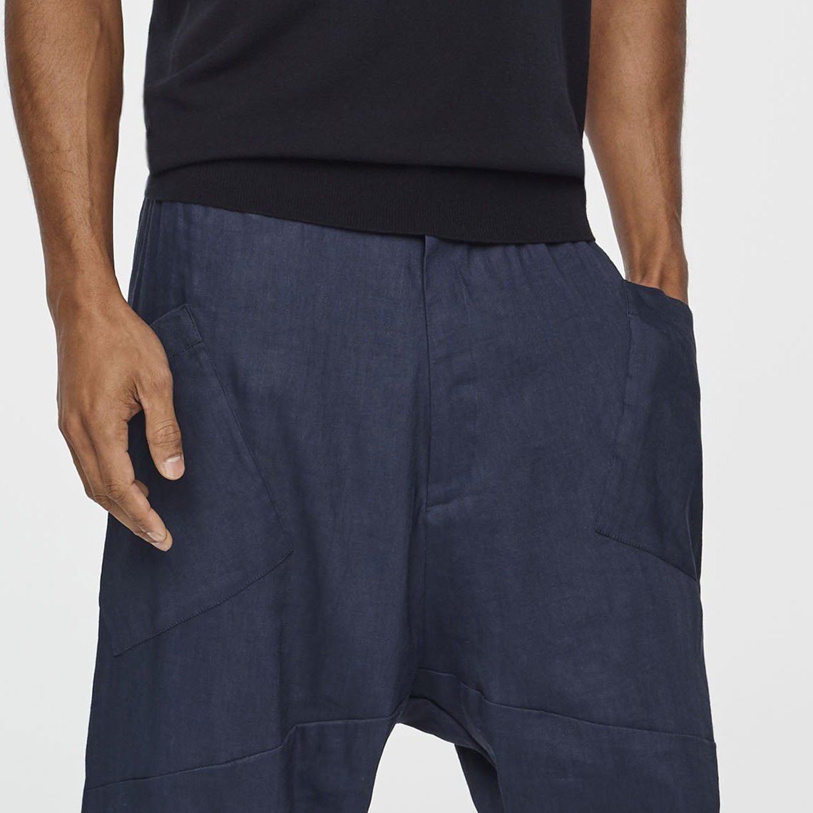 Sarah Pacini PANTALON SAROUEL - COURT De face