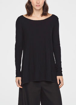 Sarah Pacini PULL MOSAIQUE - MANCHES LONGUES De face