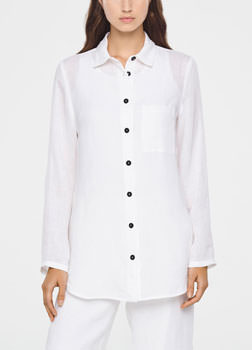 Sarah Pacini CHEMISE EN LIN - TIMELESS De face