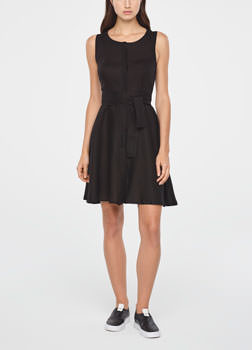 Sarah Pacini ROBE EN LIN - TIMELESS De face