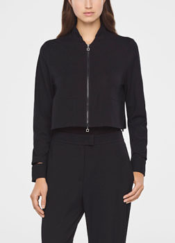 Sarah Pacini VESTE COURTE - JERSEY De face