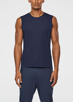 Sarah Pacini COTTON VEIL TANK TOP Front