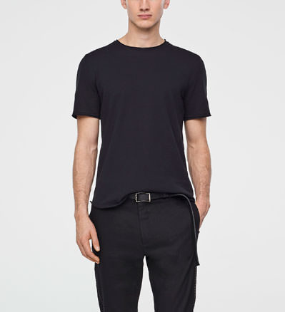 Sarah Pacini KATOENEN TRUI - KORTE MOUWEN Voorzijde