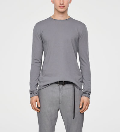 Sarah Pacini KATOENEN TRUI Voorzijde