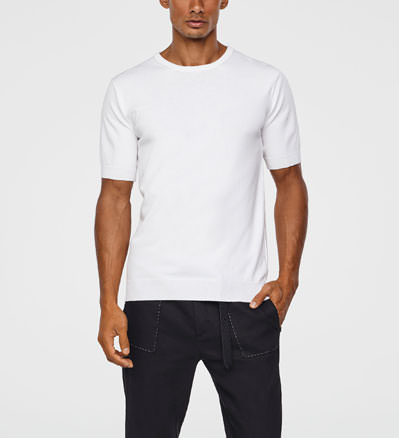 Sarah Pacini LEICHTER PULLOVER – KURZARM Vorne