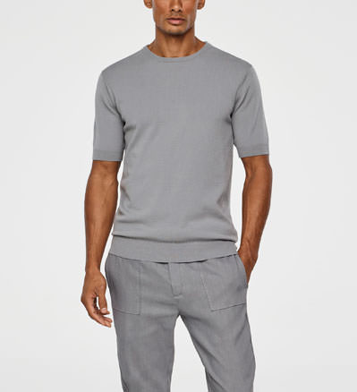 Sarah Pacini PULL LEGER - MANCHES COURTES De face