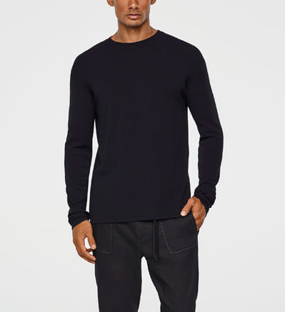 Sarah Pacini PULL LEGER - RAS-DU-COU De face