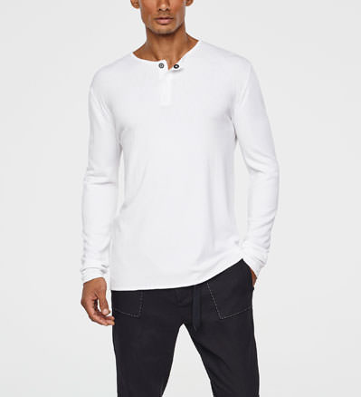 Sarah Pacini LIGHT SPRING HENLEY Front