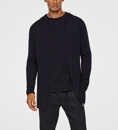 Sarah Pacini SPRING CARDIGAN HOODIE Front