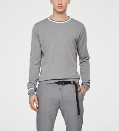 Sarah Pacini TRUI - GESTREEPTE DETAILS Voorzijde