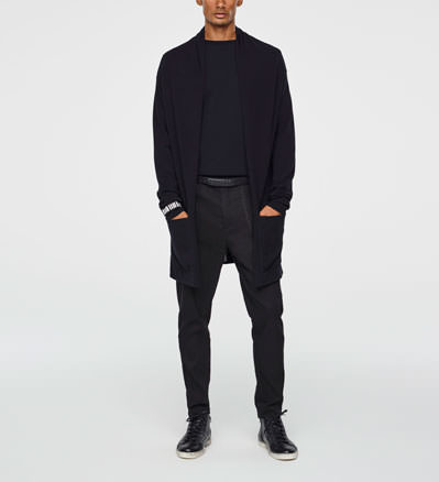 Sarah Pacini CARDIGAN – BARCODEDETAILS Vorne