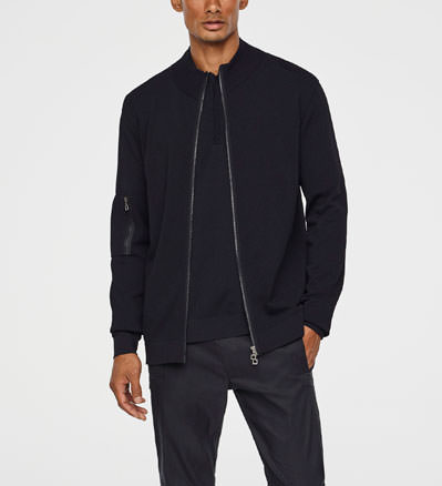 Sarah Pacini LIGHT CARDIGAN - SLEEVE POCKET Front