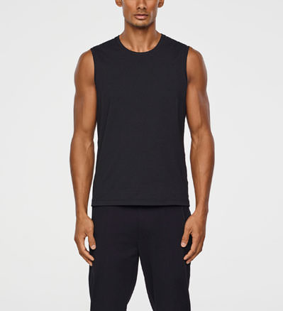 Sarah Pacini DEBARDEUR - COTON STRETCH De face