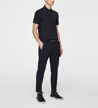 Sarah Pacini TRAVELLER PANTS - ZIPPERED POCKETS Front