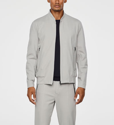 Sarah Pacini JERSEY BOMBER Front