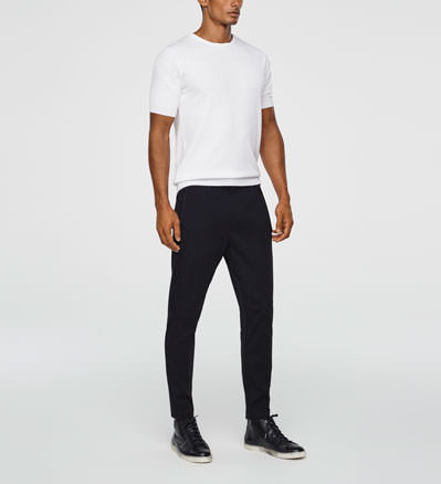 Sarah Pacini JERSEY PANTS - STRAIGHT LEG Front