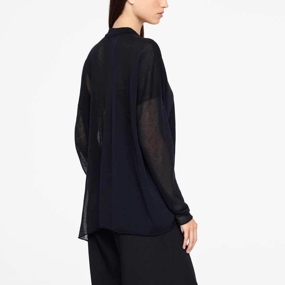 Sarah Pacini COTTON CARDIGAN Back view