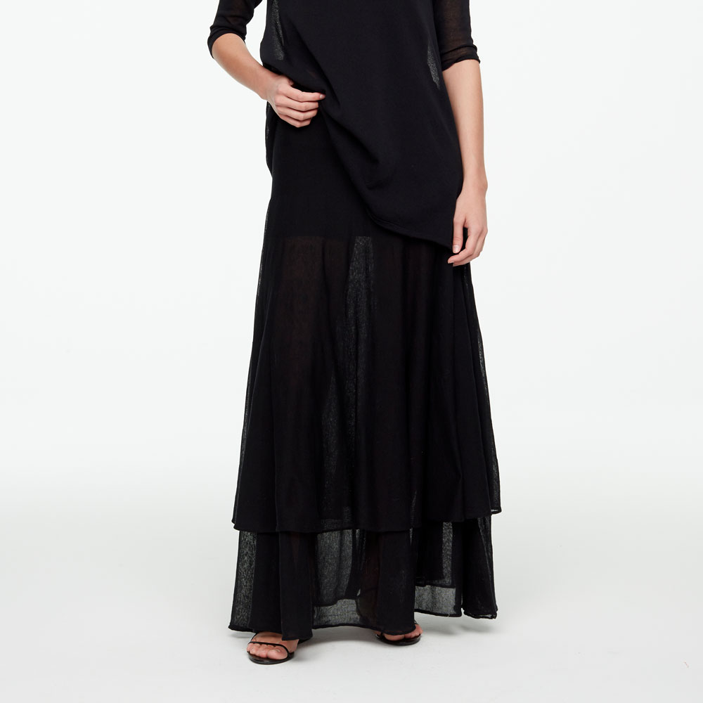 Sarah Pacini COTTON SKIRT - GYPSY STYLE Front