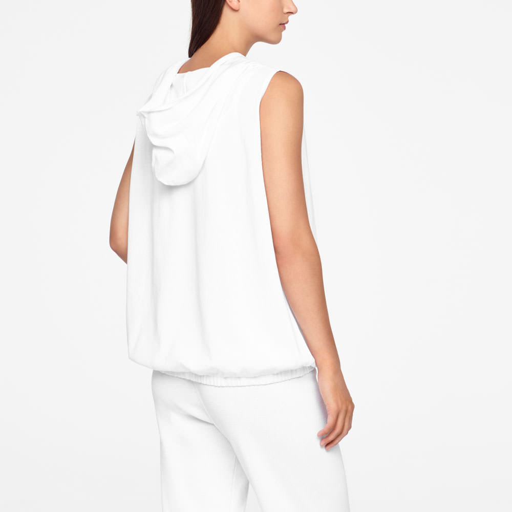 Sarah Pacini PULL STYLE URBAIN - CAPUCHE Derrière