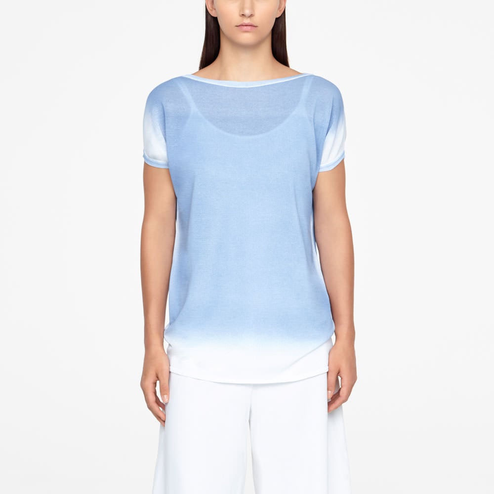 Sarah Pacini PULL EN COTON - AÉROSOL De face
