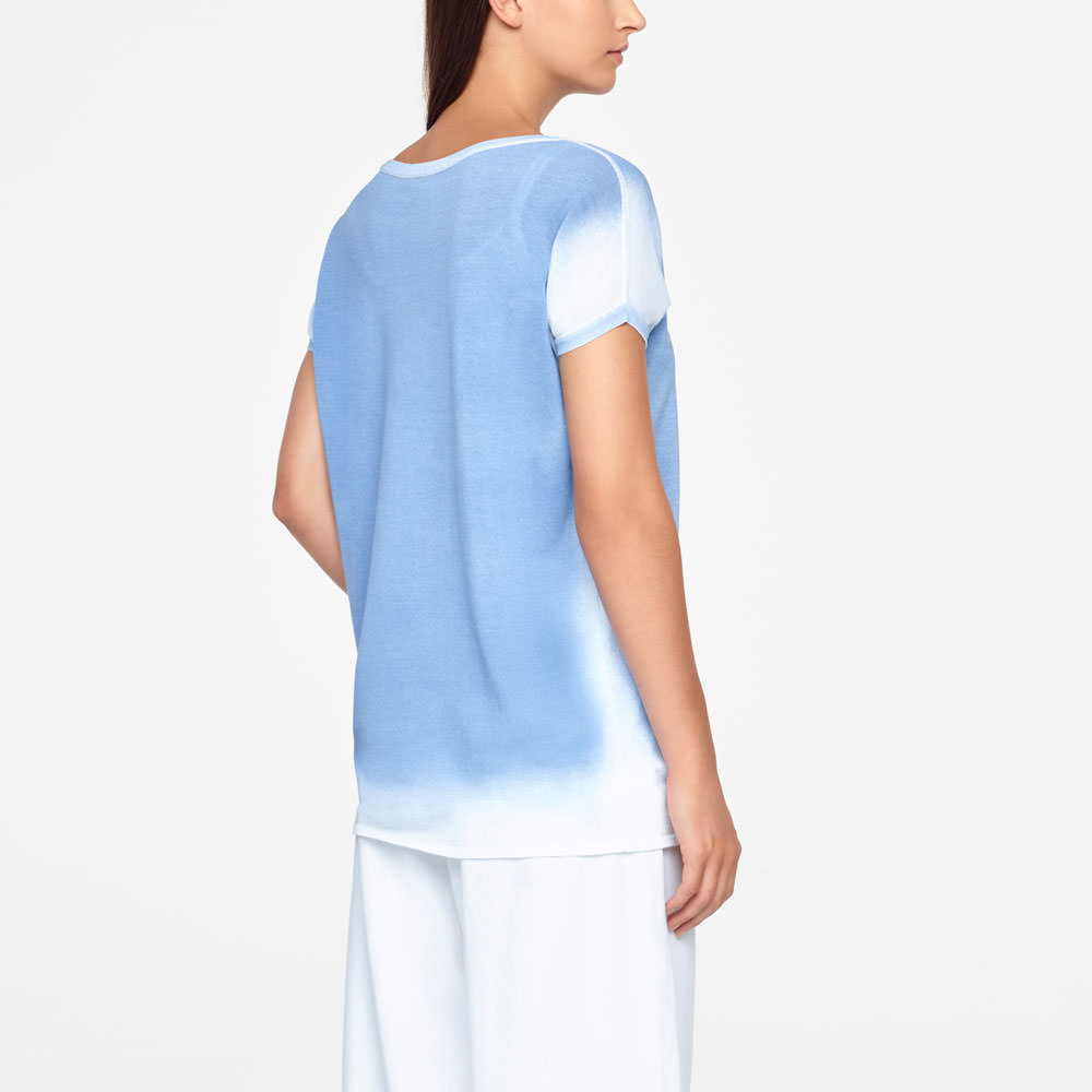 Sarah Pacini PULL EN COTON - AÉROSOL Derrière