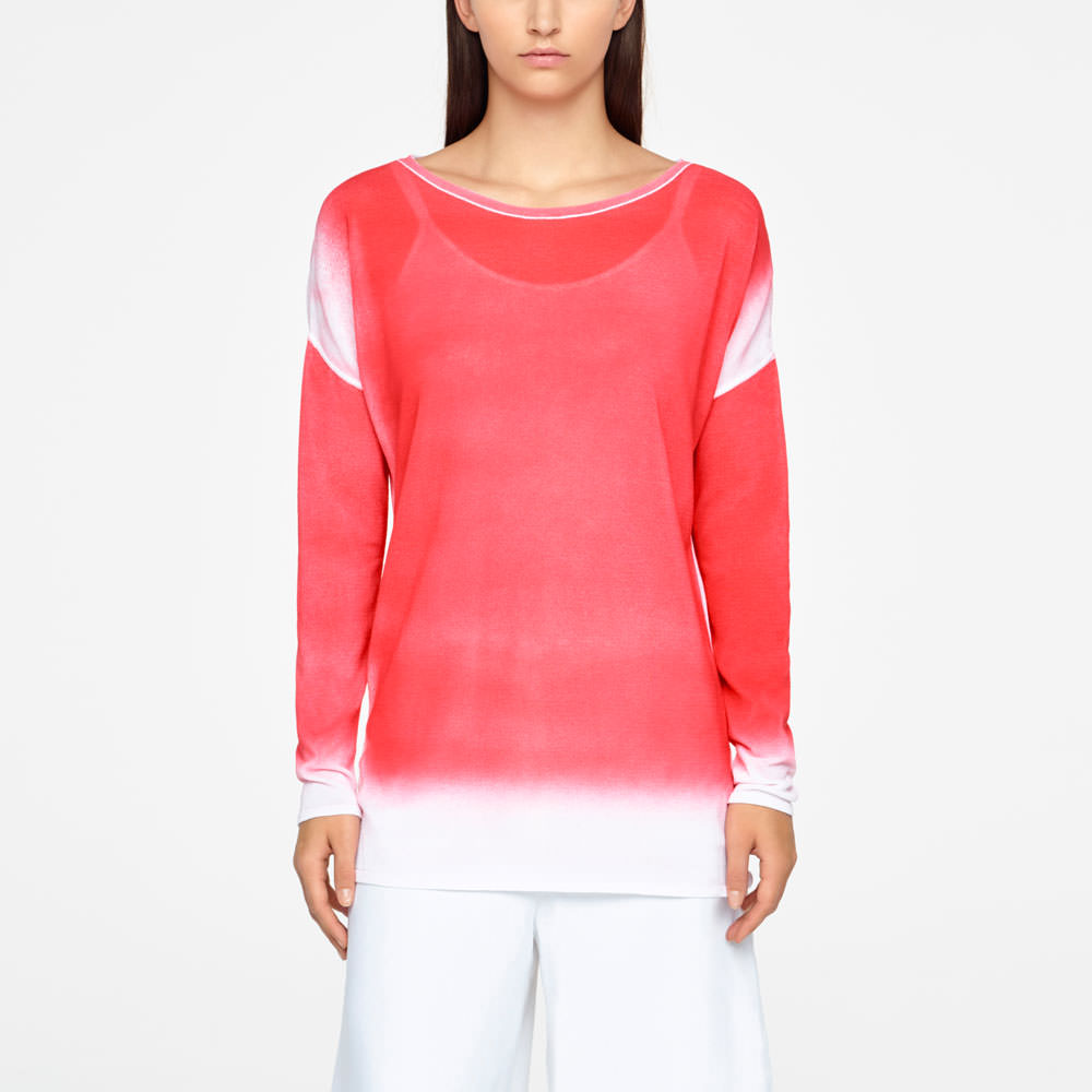 Sarah Pacini GRADIENT SWEATER Front
