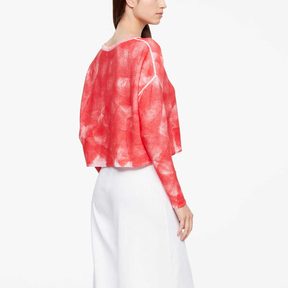 Sarah Pacini TIE-DYE TRUI - VOLLE MOUWEN Achterzijde