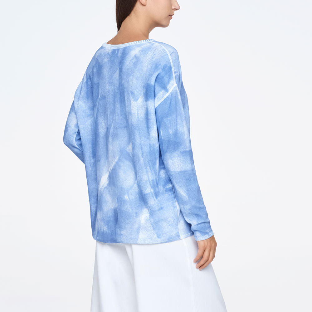 Sarah Pacini PULL TIE-DYE - MANCHES LONGUES Derrière