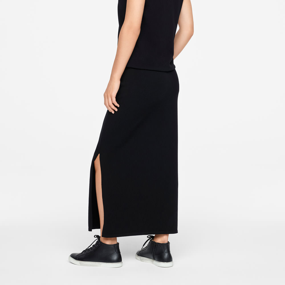 Sarah Pacini JUPE MAXI - FENTE Derrière