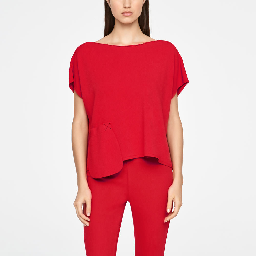 Sarah Pacini SWEATER - FLÜGELÄRMEL Vorne