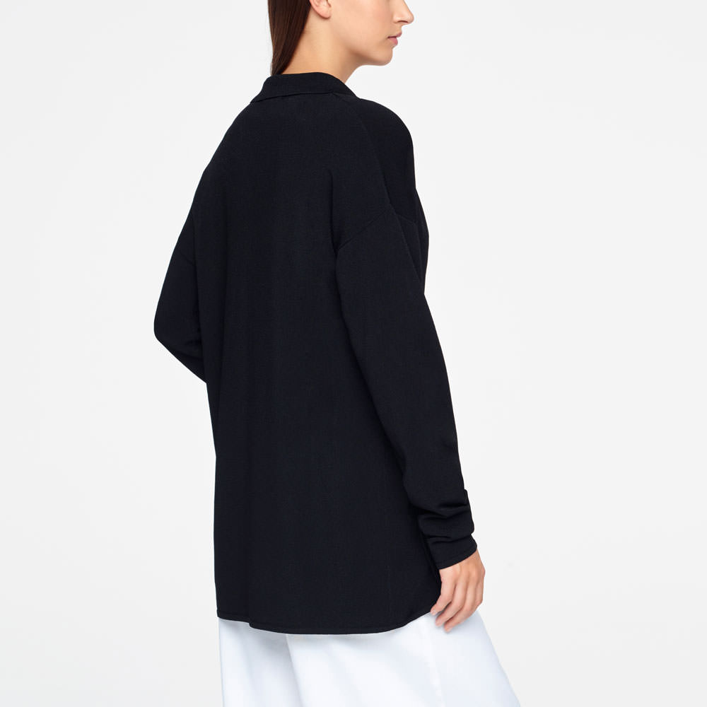 Sarah Pacini CARDIGAN - OPGEZETTE ZAK Achterzijde
