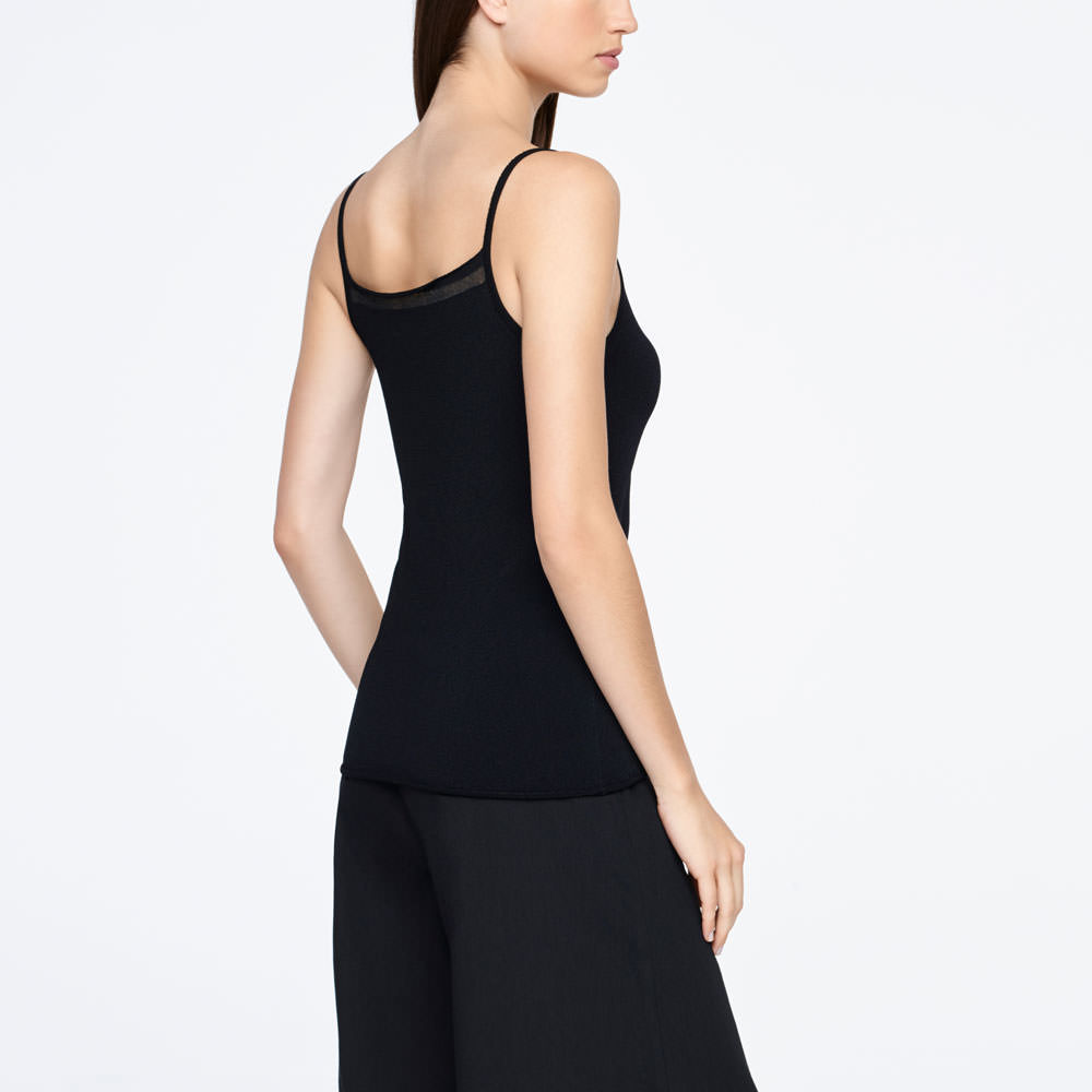 Sarah Pacini PULL - DÉTAIL TRANSLUCIDE Derrière
