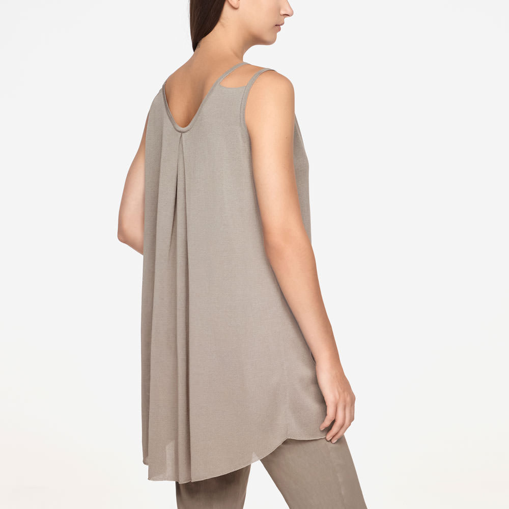 Sarah Pacini REVERSIBLE SWEATER - MAKO Back view